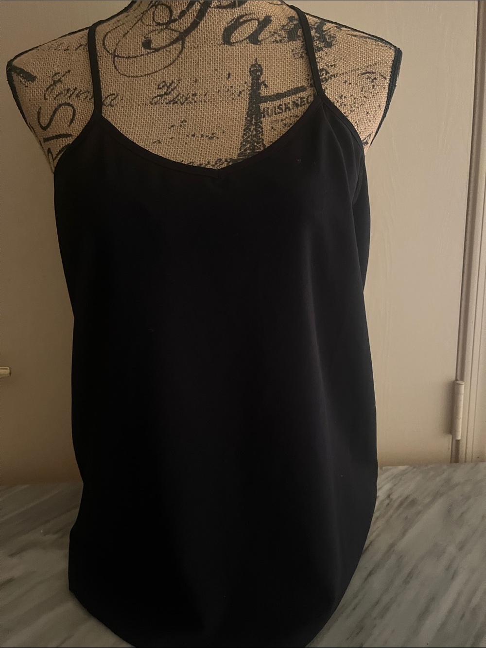 Paper Crane Black Spaghetti Strap Camisole
